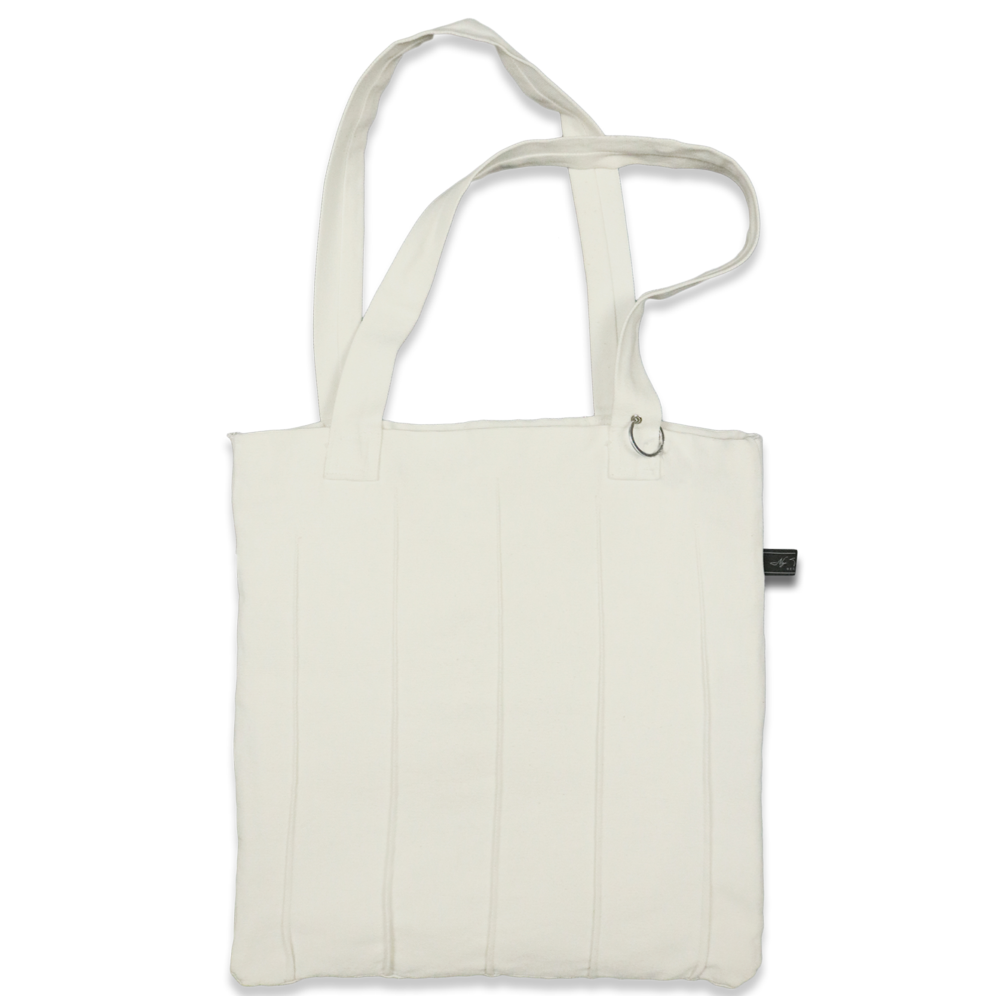 Embossed line Canvas Tote Bag Ver 1